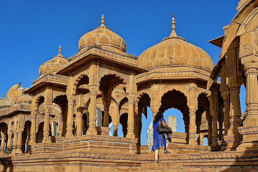 Bada Bagh Cenotaphs