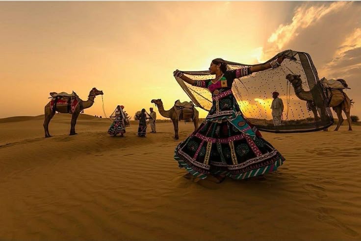 Camel Safari with Cultural Program